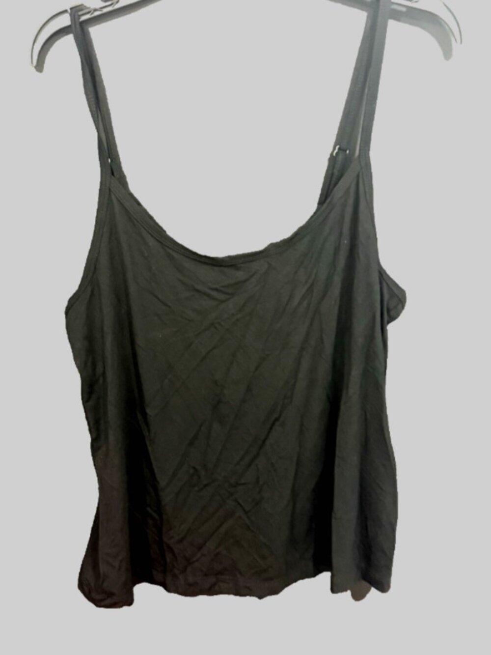 State Of Day Women's Pajama Tank Top Black Size M 12576